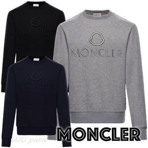 Moncler★2021SS★エンボスロゴ入スウェットシャツ★関税送料込