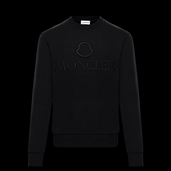 Moncler★2021SS★エンボスロゴ入スウェットシャツ★関税送料込