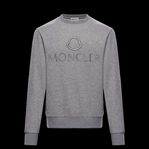 Moncler★2021SS★エンボスロゴ入スウェットシャツ★関税送料込