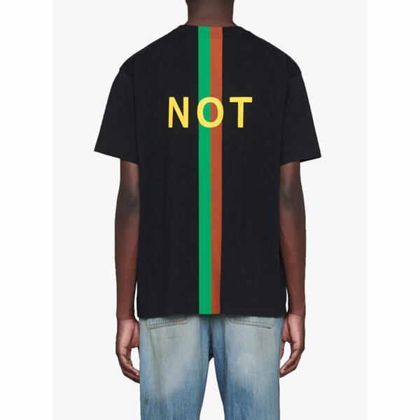 グッチ Tシャツ コピー グッチ FAKE NOT フェイクノット クルーネック