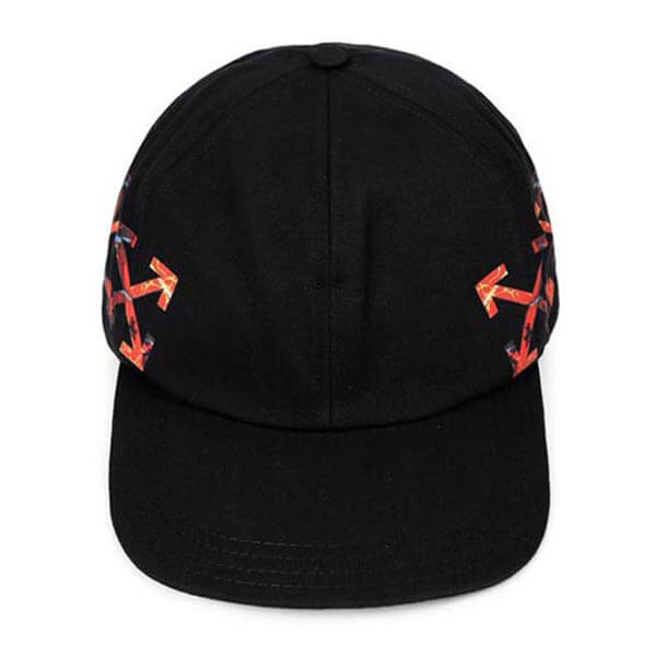 Off-White★オフ ホワイト キャップ スーパーコピー★BLACK ARROW BASEBALL CAP OMLB008S1