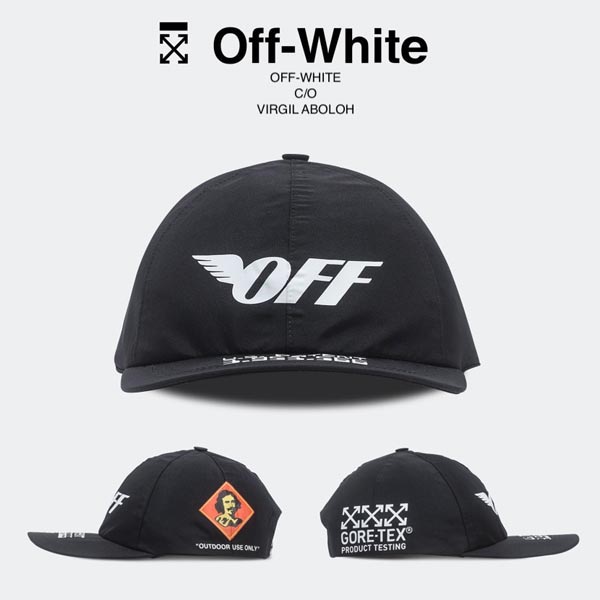 Off-White オフ ホワイト 偽物激安 ゴアテックス キャップ 芸能人