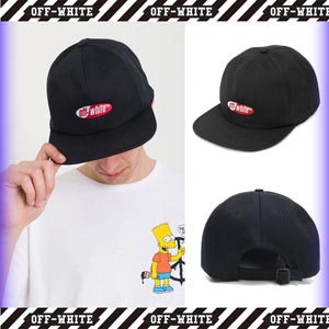 オフ ホワイト 偽物 キャップ【Off-White】20SS Logo Patch Hat 芸能人