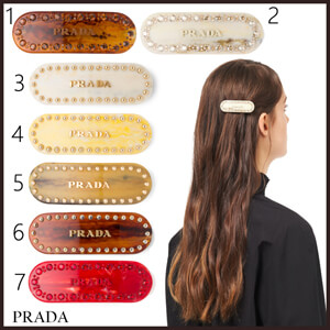 ★PRADA★プラダ★プレックス ヘアクリップコピー★限定