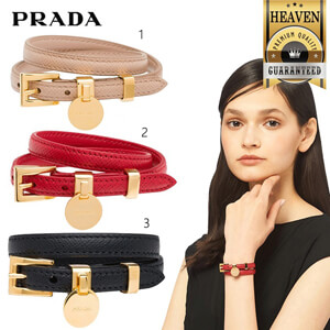 【累積売上総額第１位！】PRADA★ブレスレット┃1IB161_053