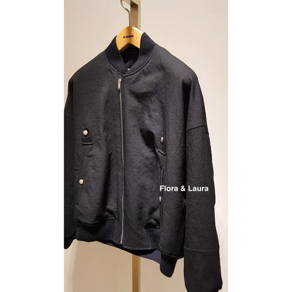 ◆JIL SANDER◆ブラック ブルゾンコピー