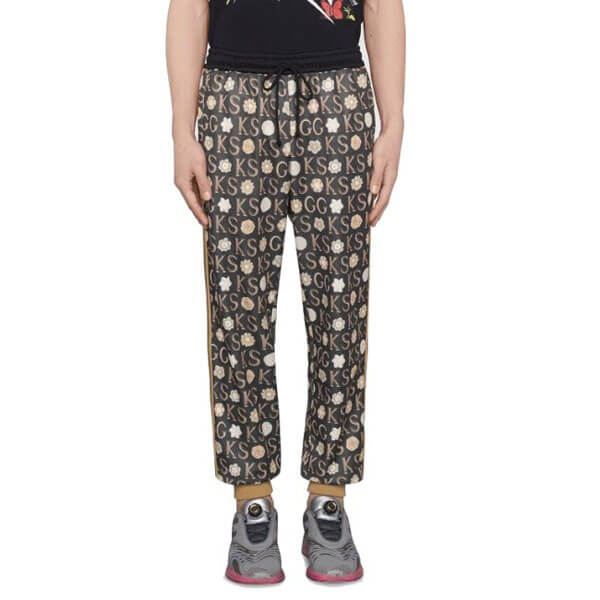 グッチ ケン スコット x グッチ プリント入り ジョギングパンツ グッチ Ken Scott x グッチ print jogging pant