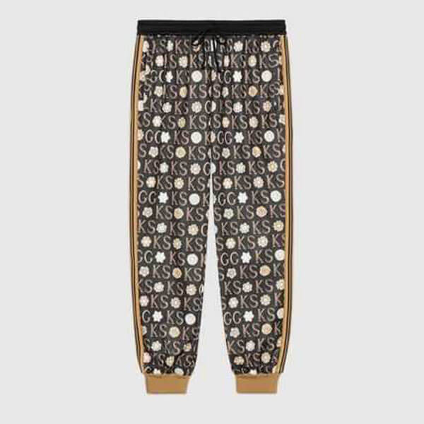 グッチ ケン スコット x グッチ プリント入り ジョギングパンツ グッチ Ken Scott x グッチ print jogging pant