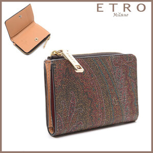 ETRO エトロ み ペイズリー 中財布 0G827 8010 600