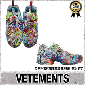 ヴェトモン x Reebok Instapump Fury スニーカー 偽物