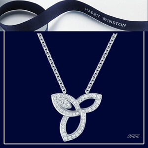 リリークラスター 偽物☆人気商品 Harry Winston リリークラスター・ペンダント