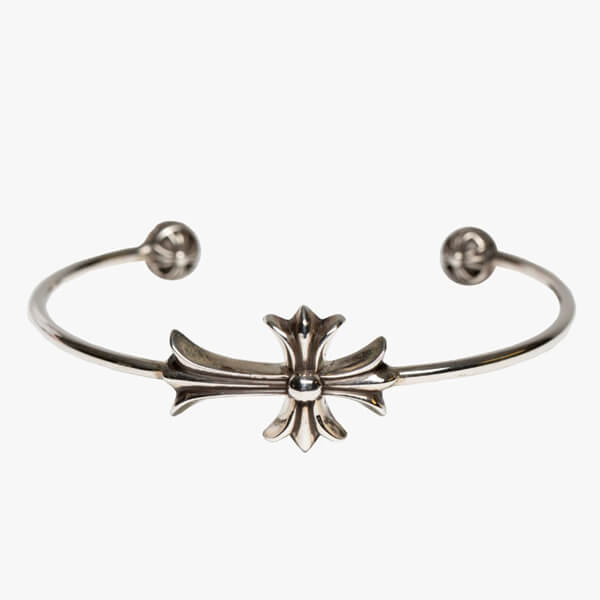 クロムハーツ コピー TINY CH CROSS BANGLE BRACELET