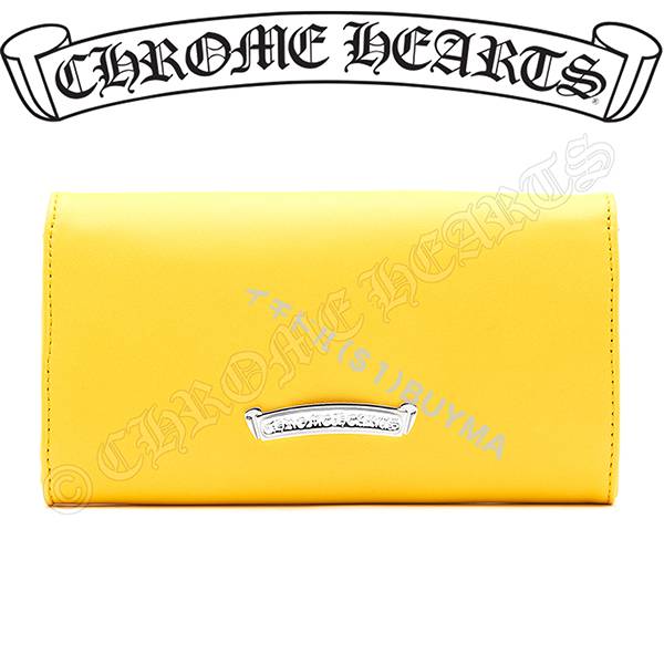 クロムハーツ JUDY WALLET YELLOW サイフ 財布 偽物