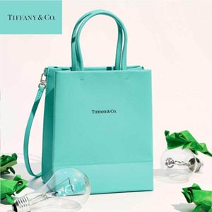Tiffany&Co.スモール ティファニー コピーブルー ショッピングトート