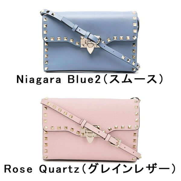 ヴァレンティノ ROCKSTUD SMALL スムースレザー ショルダーバッグ コピー