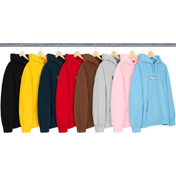 ★シュプリーム★コピー Week16★ Bandana Box Logo Hooded Sweatshirt