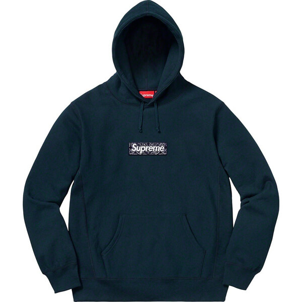 ★シュプリーム★コピー Week16★ Bandana Box Logo Hooded Sweatshirt