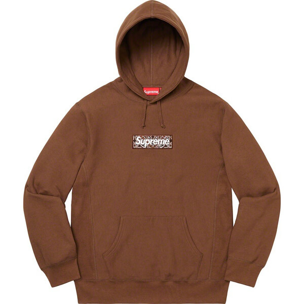 ★シュプリーム★コピー Week16★ Bandana Box Logo Hooded Sweatshirt