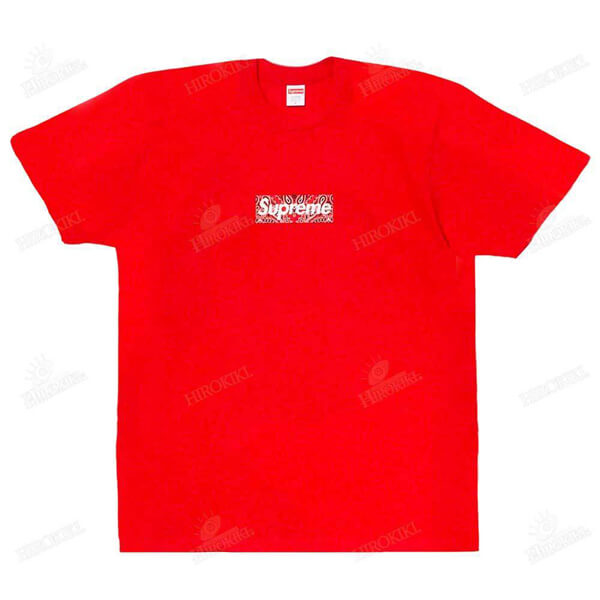 シュプリーム Bandana Box Logo Tee バンダナ ボックス ロゴ コピー