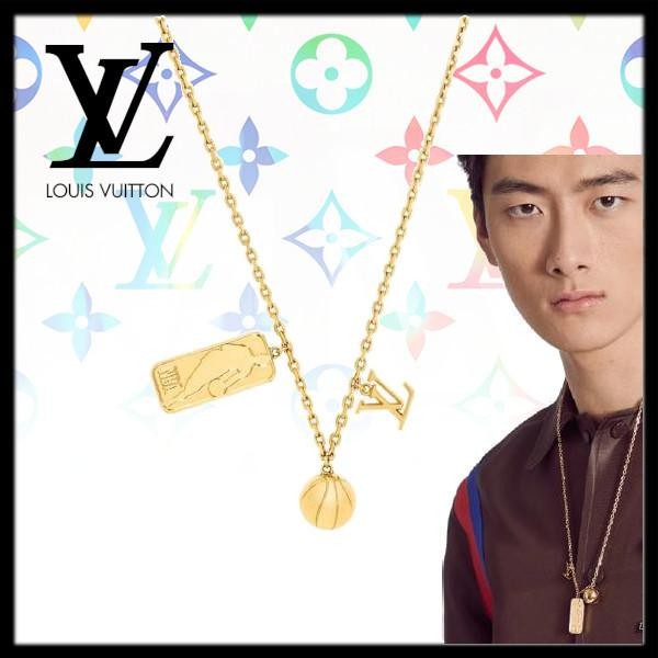 21FW☆LV 新作 NBA ボール＆タグ ペンダントN級品 MP3056