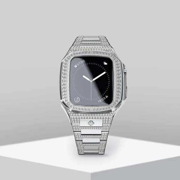 ゴールデンコンセプト スーパーコピー Apple Watch Case - EV40 - Iced Silver