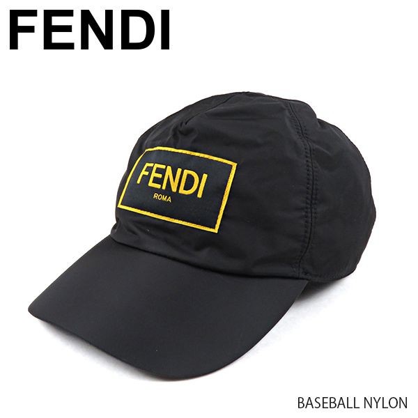 フェンディ ナイロン キャップ 帽子 メンズ FXQ768