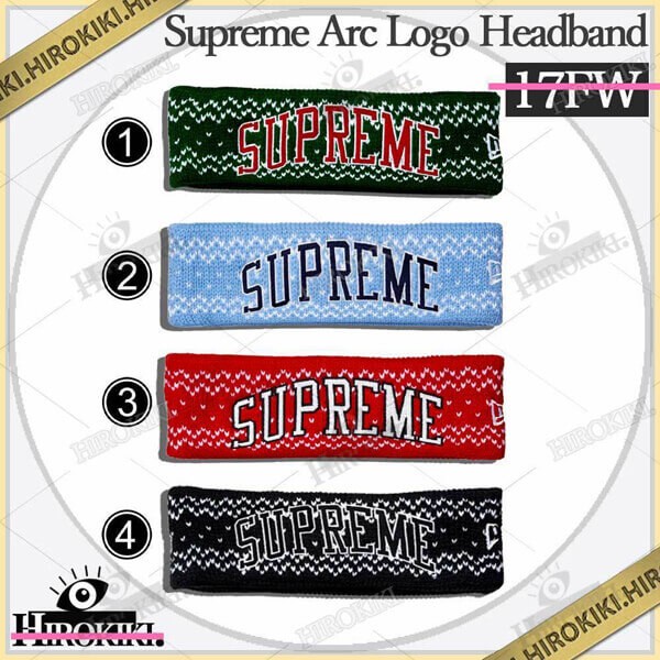 supreme ヘアバンド 偽物 New Era Arc Logo Headband ニューエラ アーチロゴ