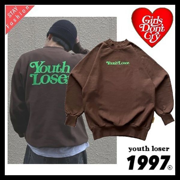 ♦限定コラボガールズドントクライ×Youth Loser97 スウェット