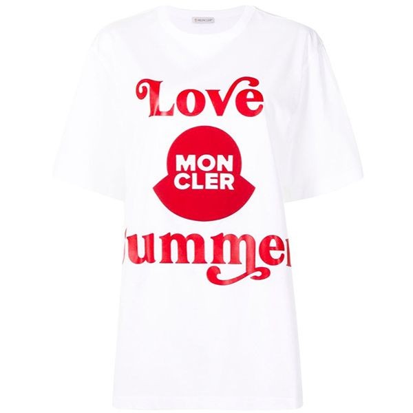 モンクレール★2021SS★Love Summerロゴ半袖Tシャツ偽物★2色