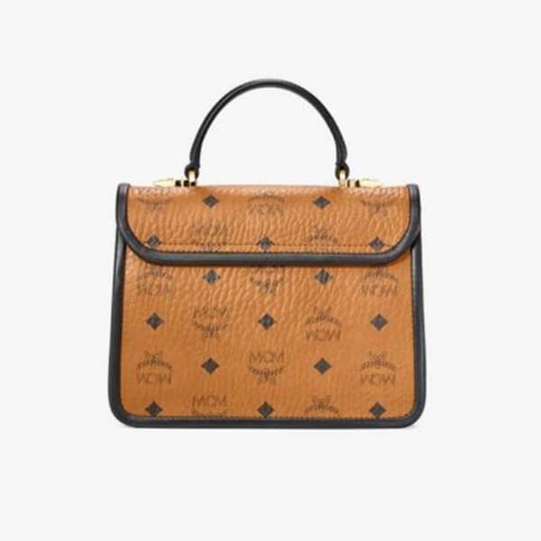 関税送料込☆MCM☆サッチェルバッグ偽物-ヴィセトス レザー ブロックMWEAAPA06