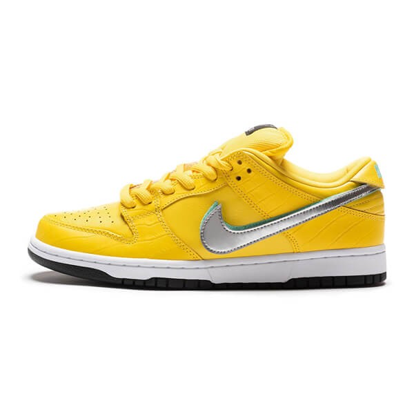 ナイキ SB dunk low Diamond Supply Co "Canary Diamond" Yellow