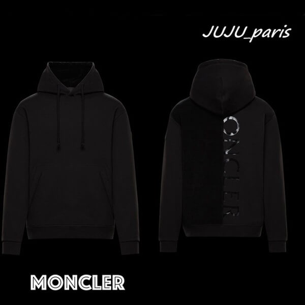 Moncler★2021SS★背面ロゴ★フード付きスウェット