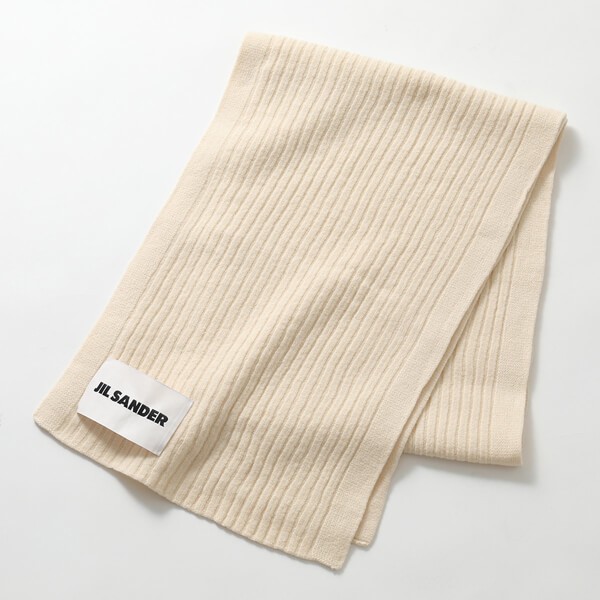 JILSANDER マフラーコピー 762027 20408 リブ ロゴ