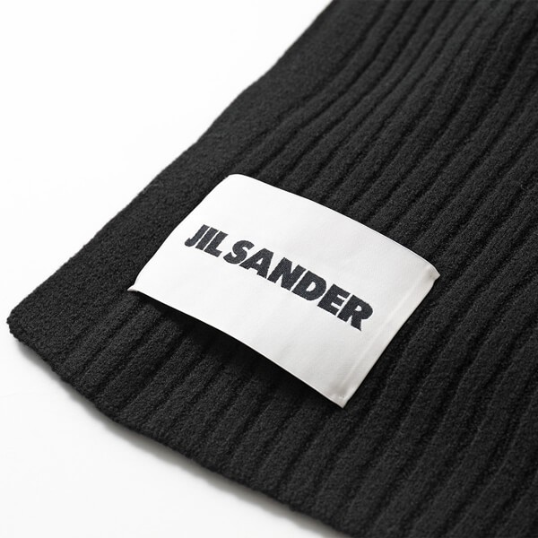 JILSANDER マフラーコピー 762027 20408 リブ ロゴ