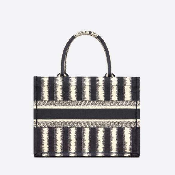 ディオール★BOOK TOTE スモールバッグ偽物 D-Stripes M1296ZRFQ_M912