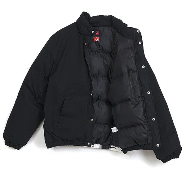 超限定♪シュプリーム 偽物 16AW Astronaut Puffy Jacket 黒 Size MEDIUM(ピン付き)