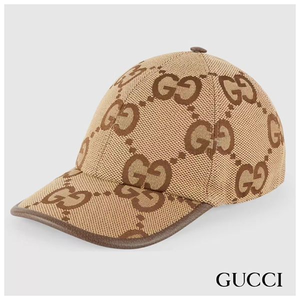 ★グッチ GGキャンバス 偽物★マキシ ベースボールCAP 6812643HAGJ2564