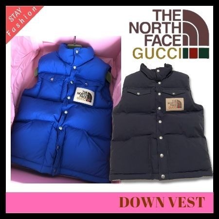 歴史的コラボ入手困難!グッチ×THE ノースフェイス DOWN VEST