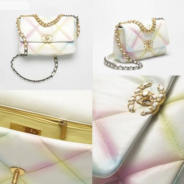 シンプルで可愛い♡シャネル☆マトラッセ CHANEL19 ハンドバッグ 偽物♪9色