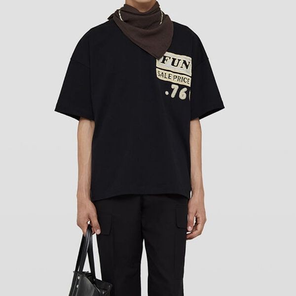 【2022SS】JIL SANDER コピー★ グラフィックパッチ コットンTシャツ JSMU707025MU248508