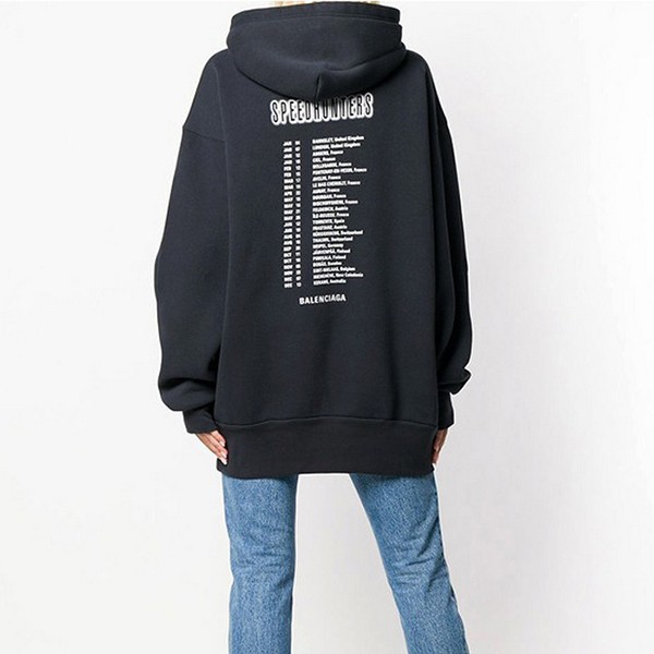 バレンシアガ スピードハンターズ 偽物 パーカー hoodie dark navy