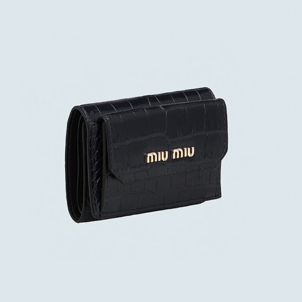 ★国内発送★ MIUMIU コピー クロコダイルプリント ミニ財布 5色5MH0212B8GF0028