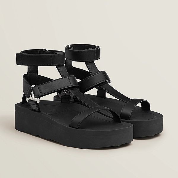 エルメス☆Enid sandal☆エニド アンクルストラップサンダル 偽物☆送込 3色H221033ZA3380