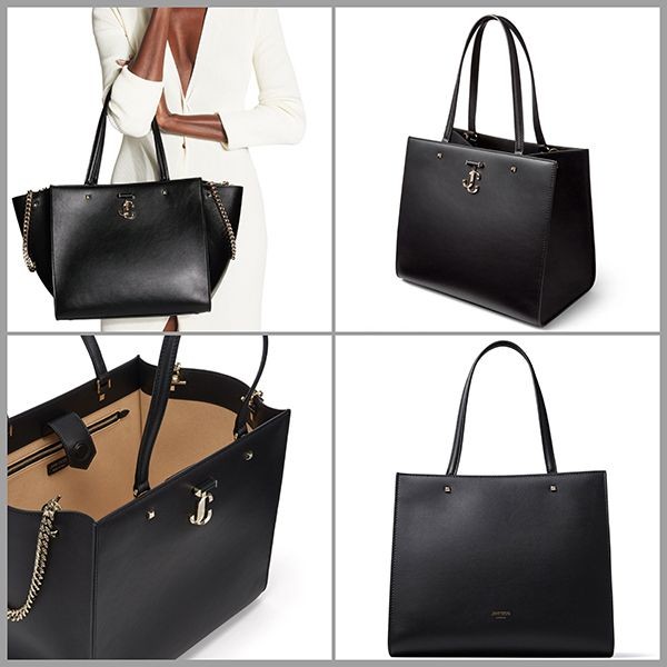 JIMMY CHOO★シャイニーカーフレザー トートバッグ コピー 4色 VARENNETOTEBAGDAW