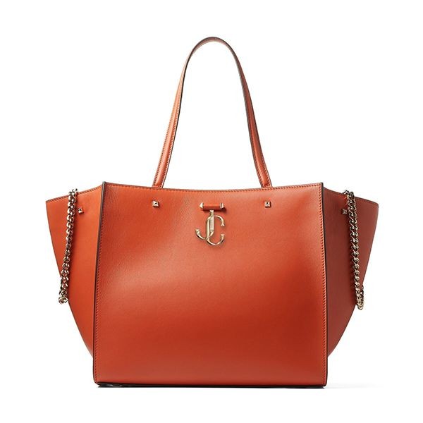 JIMMY CHOO★シャイニーカーフレザー トートバッグ コピー 4色 VARENNETOTEBAGDAW