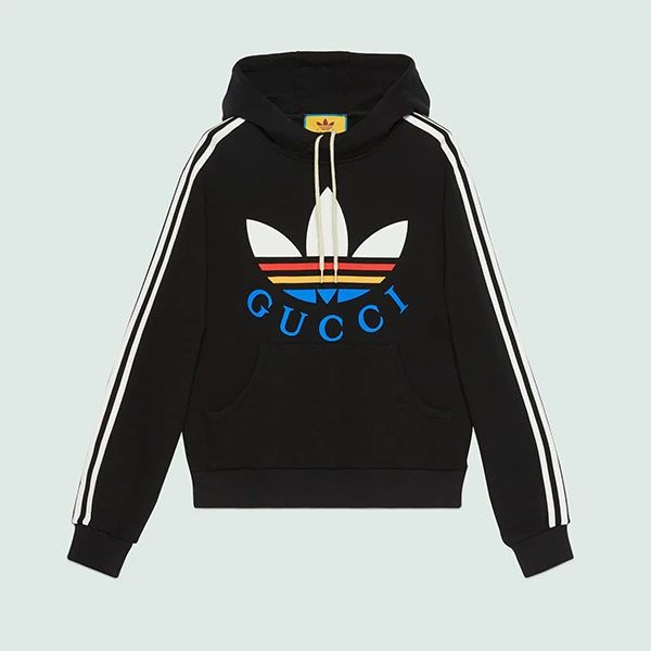 [限定コラボ]adidas x グッチ コットン スウェットシャツ 692107 XJEXB 1152