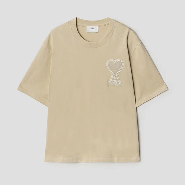 アミ パリス コピー ボクシーフィット Tシャツ 2色