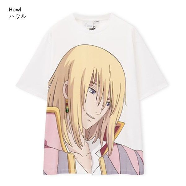 限定コラボ ロエベ×ジブリ ハウルの動く城 Tシャツ コピー コットンw23050601