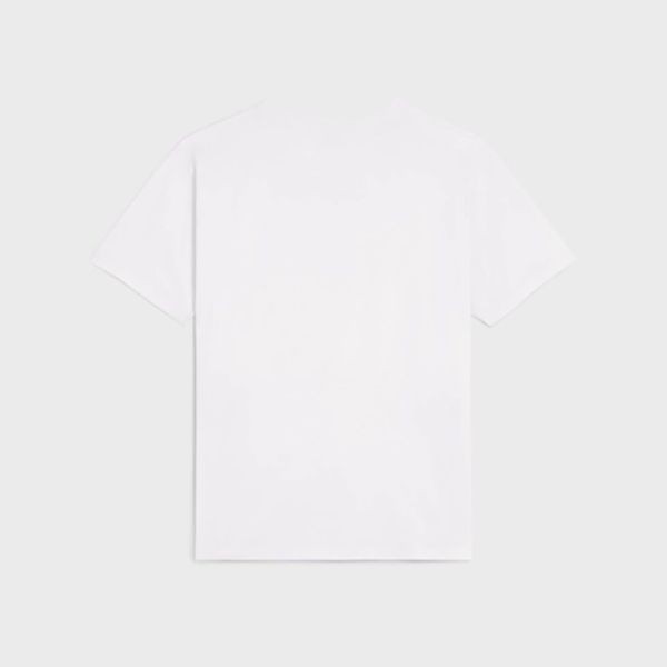 BTS着用[セリーヌ]LOOSE T-SHIRT 激安コットンジャージールーズTシャツ