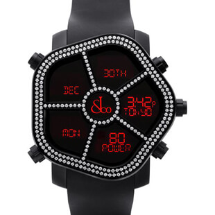 ジェイコブ デジタル 5タイムゾーン ゴースト JC-GST-WHD 新品 腕時計 メンズ 送料無料